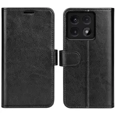 Xiaomi 14T Fodral Crazy Horse L&auml;der Svart