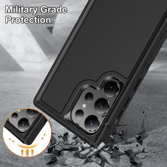 Bild 5, Galaxy S24 Ultra Skal Xtreme Shockproof Hybrid Svart