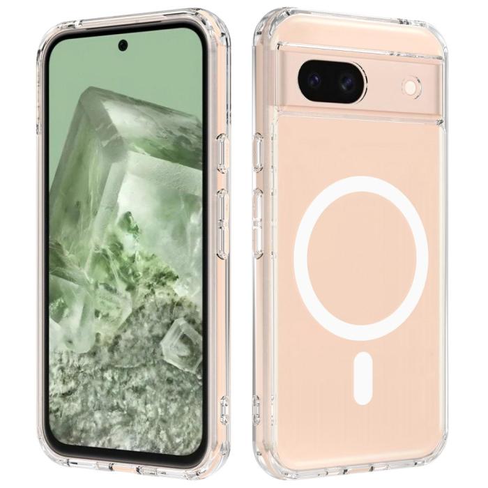 Bild 1, Google Pixel 8A Skal Magsafe Akryl/TPU Transparent