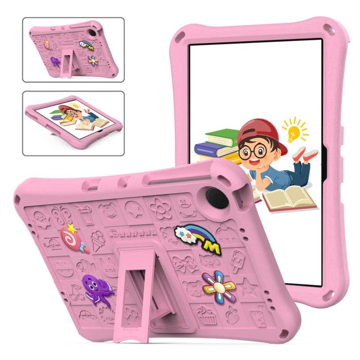 Bild 2, Samsung Galaxy Tab A11 Plus / A9 Plus Skal EVA Kickstand Rosa