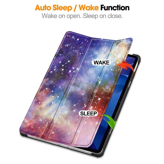 Bild 3, Xiaomi Redmi Pad 2 Fodral Tri-Fold Cosmic Space
