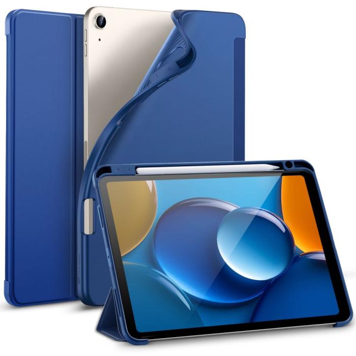 Bild 2, ESR iPad Air 2025-2020 Fodral Rebound Pencil Blue