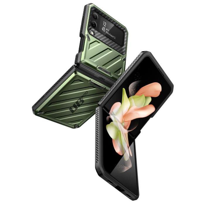 Bild 2, Supcase Galaxy Z Flip 4 Skal Unicorn Beetle Pro Guldan