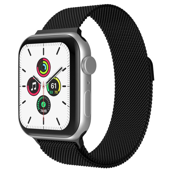 Bild 2, ColorPop Milanese Loop Metall Armband Apple Watch 42/44/45/49 mm