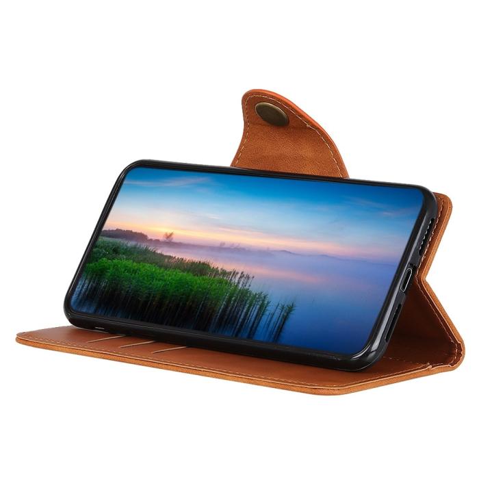 Bild 2, Samsung Galaxy S23 Ultra Fodral Magnetisk Mässing Brun