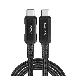Acefast 100W USB-C Till USB-C 2m - Svart