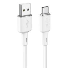 Acefast 3A USB-A Till USB-C 1.2m - Vit