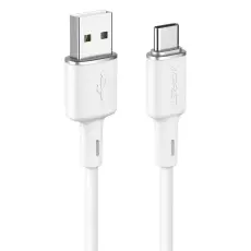 Acefast 3A USB-A Till USB-C 1.2m - Vit