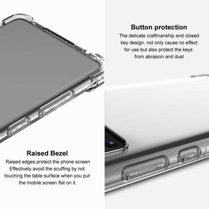 Bild 5, IMAK Google Pixel 7 Skal Shockproof Airbag Tonad Svart