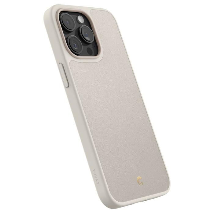 Bild 6, Spigen Cyrill iPhone 15 Pro Skal MagSafe Kajuk Cream