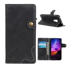 Motorola Moto G9 Play / E7 Plus - Pl&aring;nboksfodral - Svart