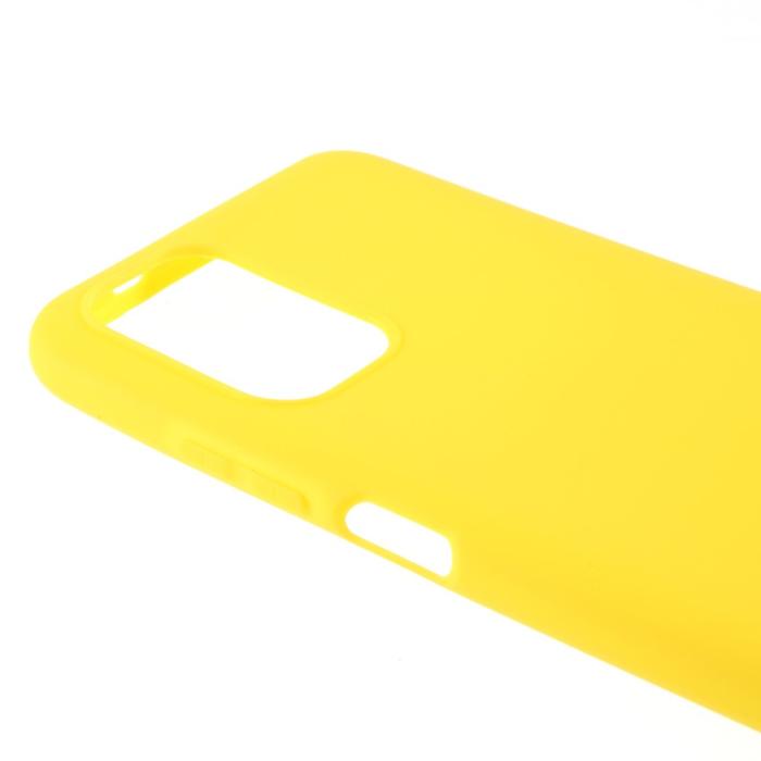 Bild 6, Xiaomi Redmi Note 10S - Matt TPU Skal - Gul