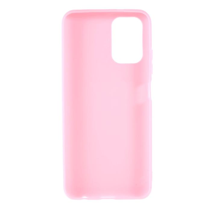Bild 3, Xiaomi Redmi Note 10S - Matt TPU Skal - Rosa