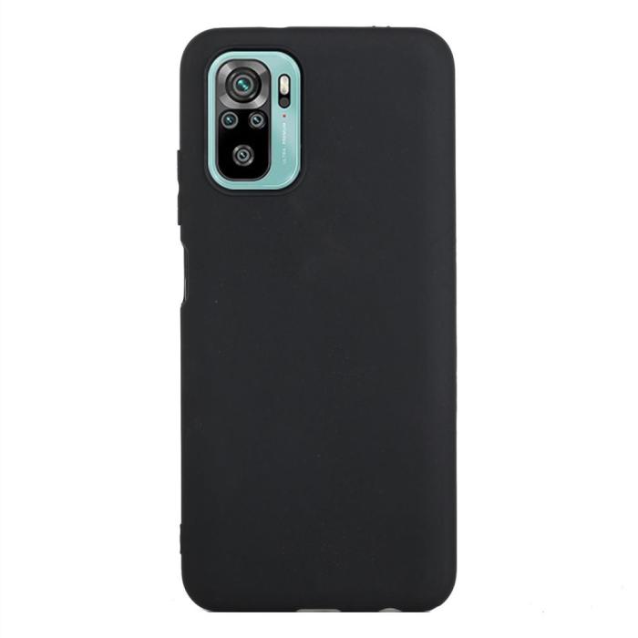 Bild 1, Xiaomi Redmi Note 10S - Matt Shockproof TPU Skal - Svart