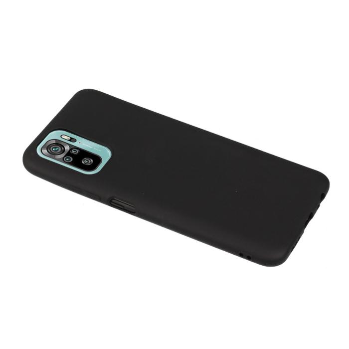 Bild 2, Xiaomi Redmi Note 10S - Matt Shockproof TPU Skal - Svart