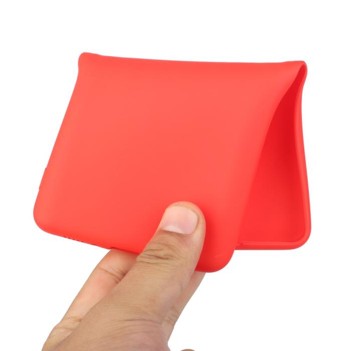 Bild 4, Xiaomi Redmi Note 10S - Matt Shockproof TPU Skal - Röd