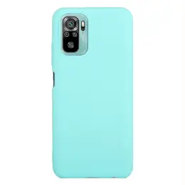 Xiaomi Redmi Note 10S - Matt Shockproof TPU Skal - Ljus Blå