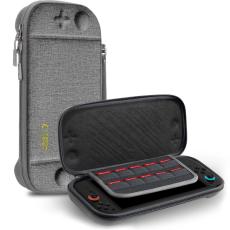 Tech-Protect Nintendo Switch 2 F&ouml;rvaringsv&auml;ska Slim Pouch Gr&aring;