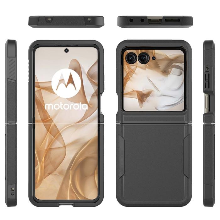 Bild 6, Motorola Razr 60 / 50 5G Skal Shockproof Svart