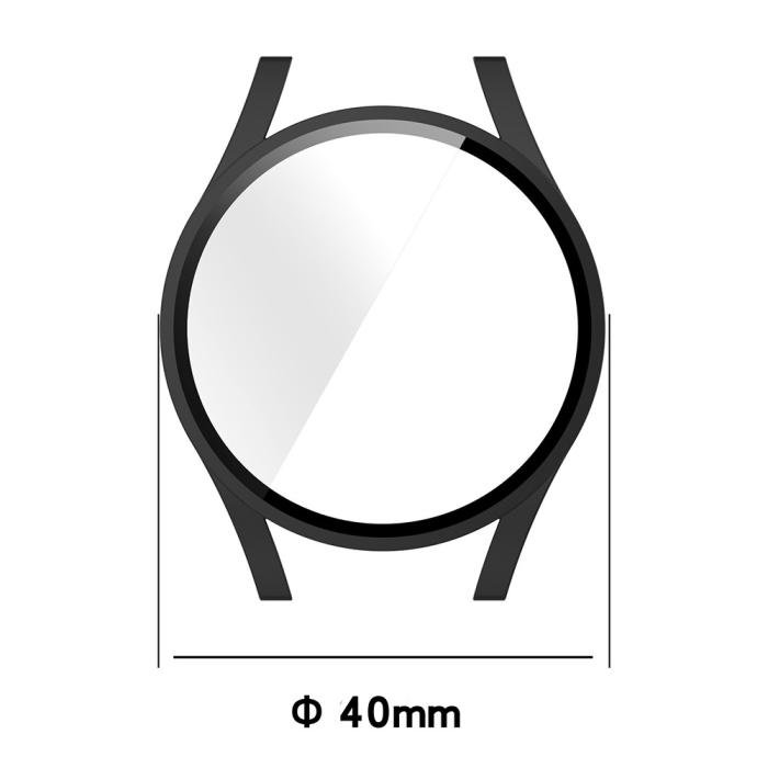 Bild 6, Galaxy Watch FE 4 40 mm Skal Med Skärmskydd Röd