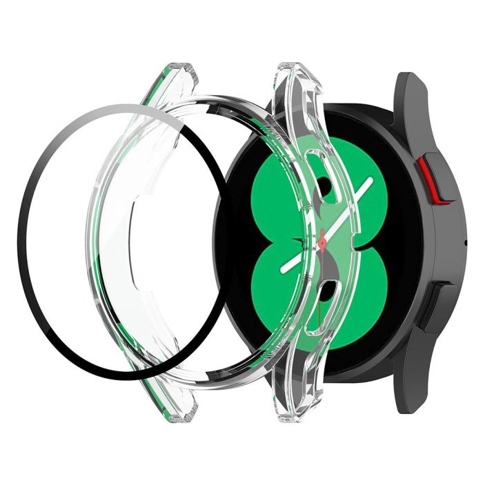 Bild 1, Galaxy Watch FE/4 40 mm Skal Med Skärmskydd Transparent