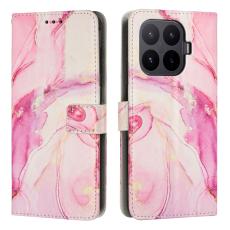 Xiaomi 17T Fodral L&auml;der Marmor Rosa