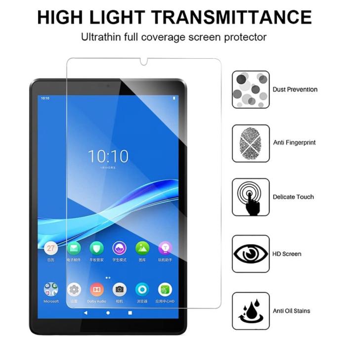Bild 2, Lenovo Tab M8 (Gen 4) Skärmskydd Härdat Glas Transparent
