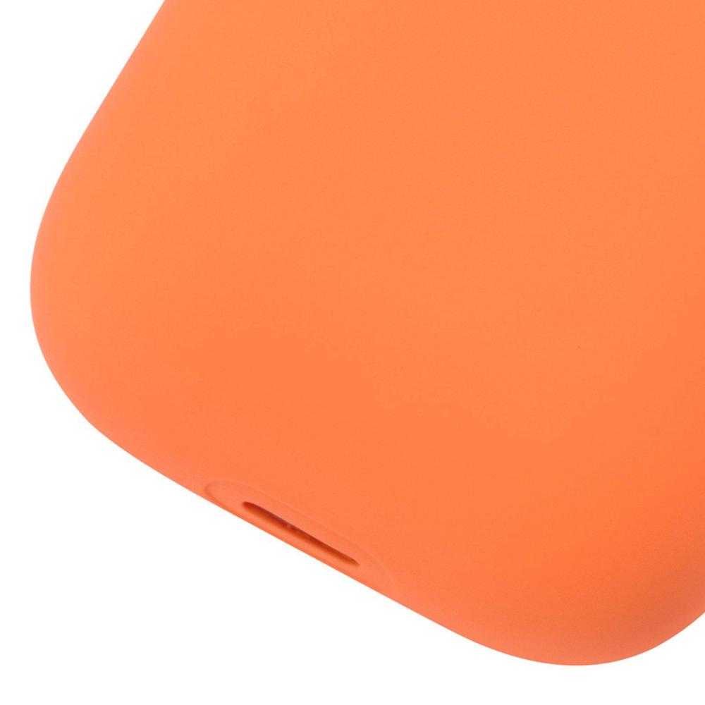 holdit Apple AirPods Nygård Skal Silikon Orange