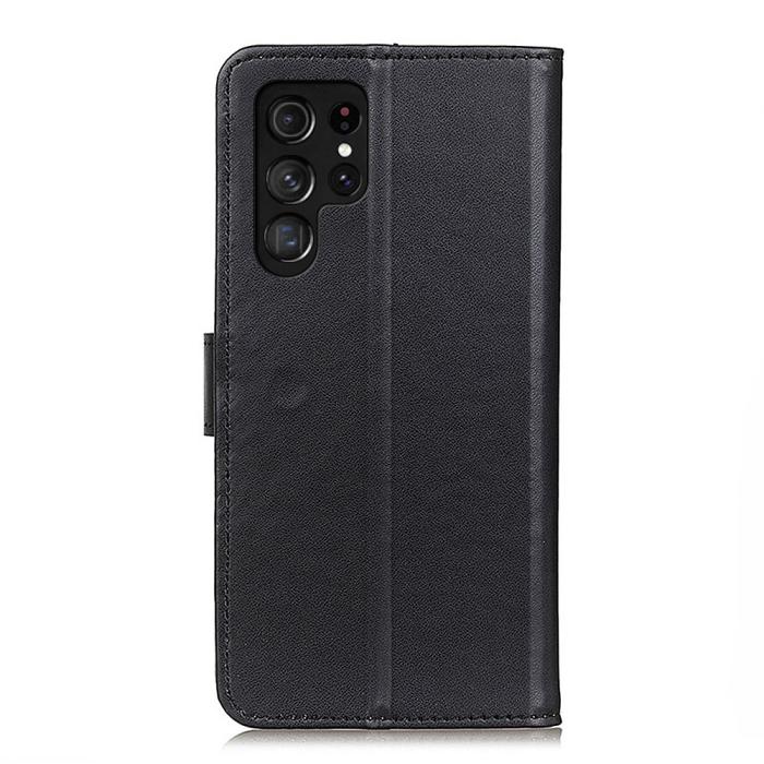 Bild 3, Samsung Galaxy S22 Ultra Fodral Läder Svart