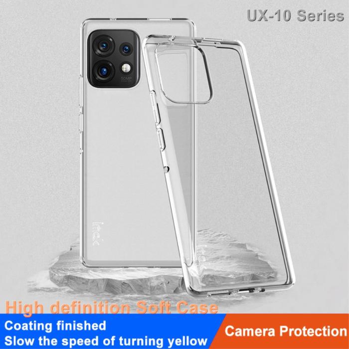 Bild 2, IMAK Motorola Edge 40 Pro 5G Skal TPU Transparent