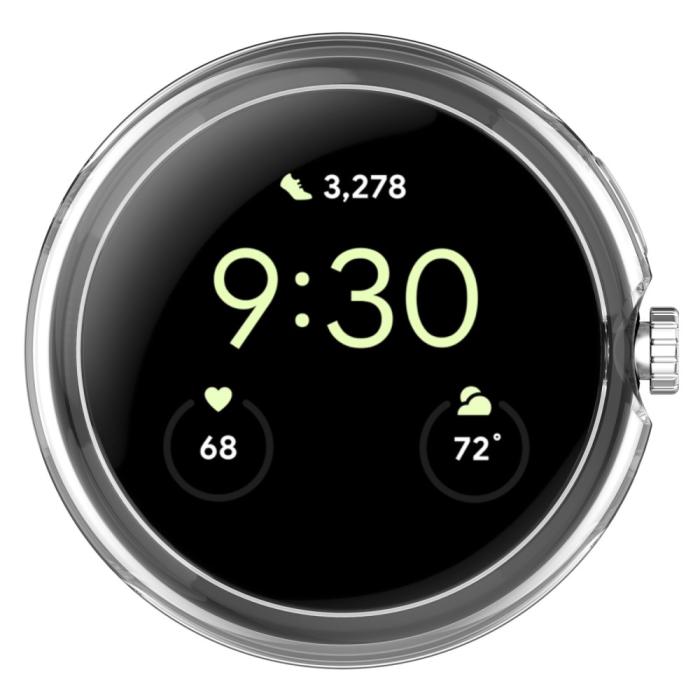 Bild 5, Google Pixel Watch / Watch 2 Skal HardCase Transparent