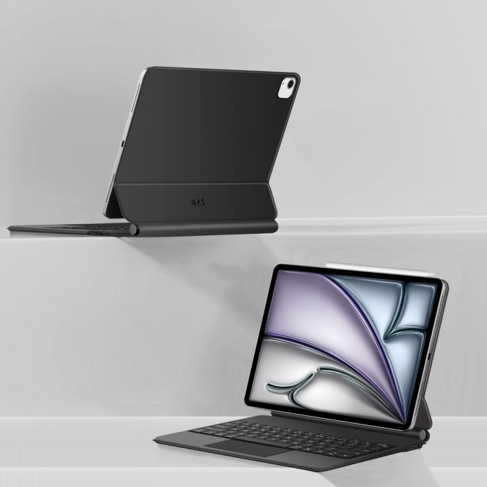 Bild 6, T-P iPad Air 13 2026-2024/Pro 12.9 2022-2020 Fodral SC Tangentbord