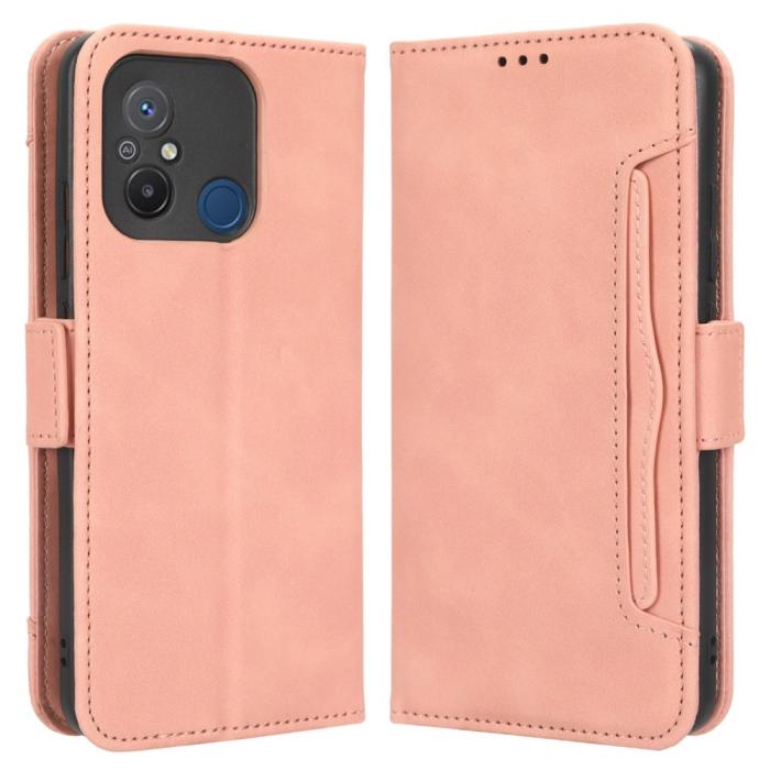 Bild 1, Xiaomi Redmi 12C 4G Fodral Med Avtagbart Kortfodral Rosa