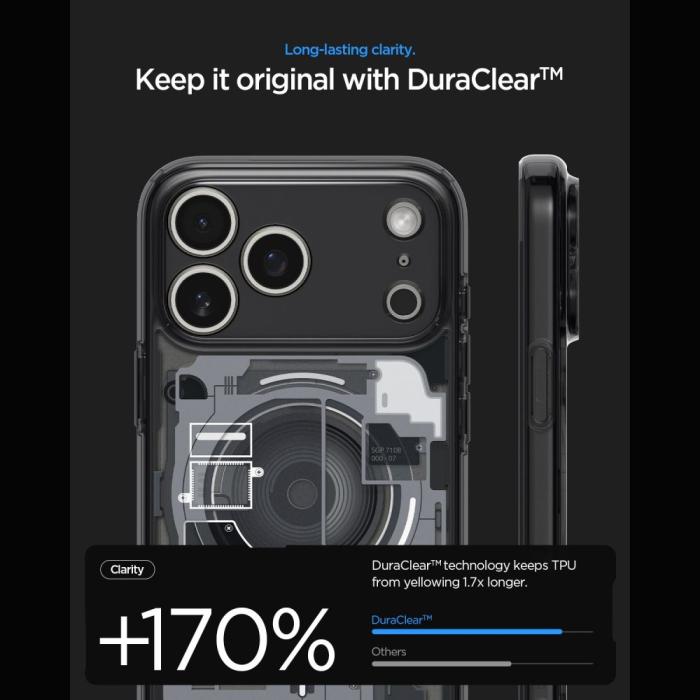 Bild 6, Spigen iPhone 18 Pro / 17 Pro Skal MagSafe Ultra Hybrid Zero