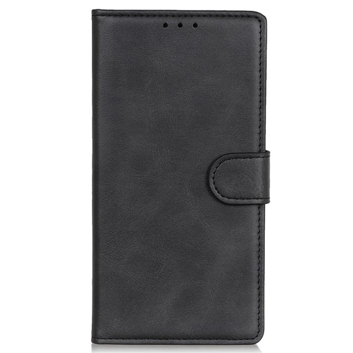 Bild 6, Samsung Galaxy S23 Fodral Solid Läder Svart