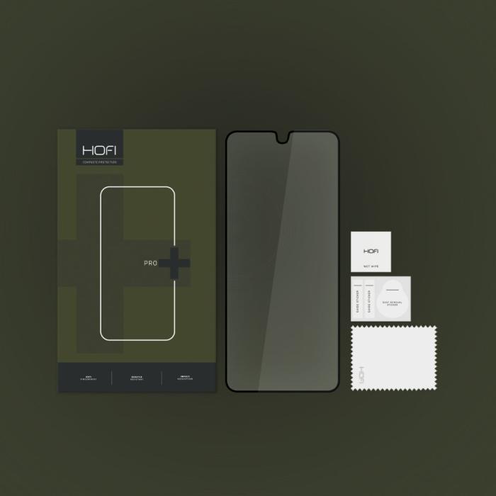 Bild 4, HOFI Galaxy A14 4G/5G Skärmskydd Heltäckande Svart