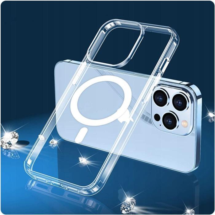 Bild 3, Tech-Protect Galaxy S22 Skal FlexAir Hybrid MagSafe Clear