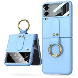 Tech-Protect Galaxy Z Flip 4 Skal Icon Ring Sky Blue