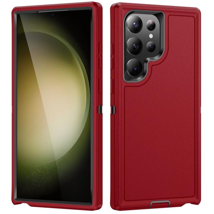 Bild 1, Galaxy S24 Ultra Skal Xtreme Shockproof Hybrid Röd/Svart
