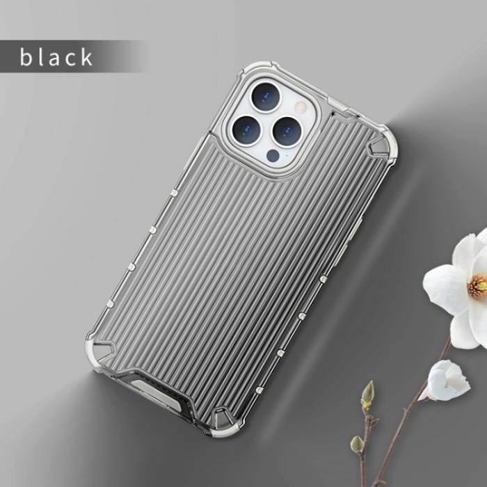 Bild 2, iPhone 13 Pro Skal Shockproof Resväska Design Svart