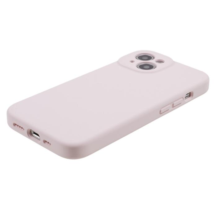 Bild 4, iPhone 15 Plus Skal Liquid Silikon Ljus Rosa