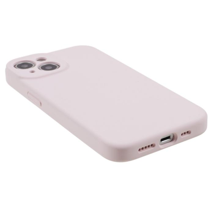 Bild 5, iPhone 15 Plus Skal Liquid Silikon Ljus Rosa