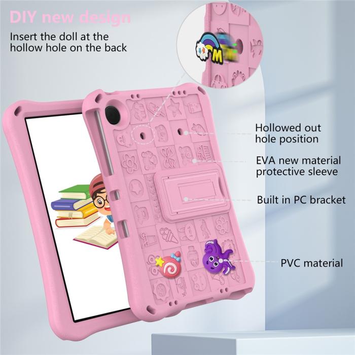 Bild 5, Samsung Galaxy Tab A11 Plus / A9 Plus Skal EVA Kickstand Rosa