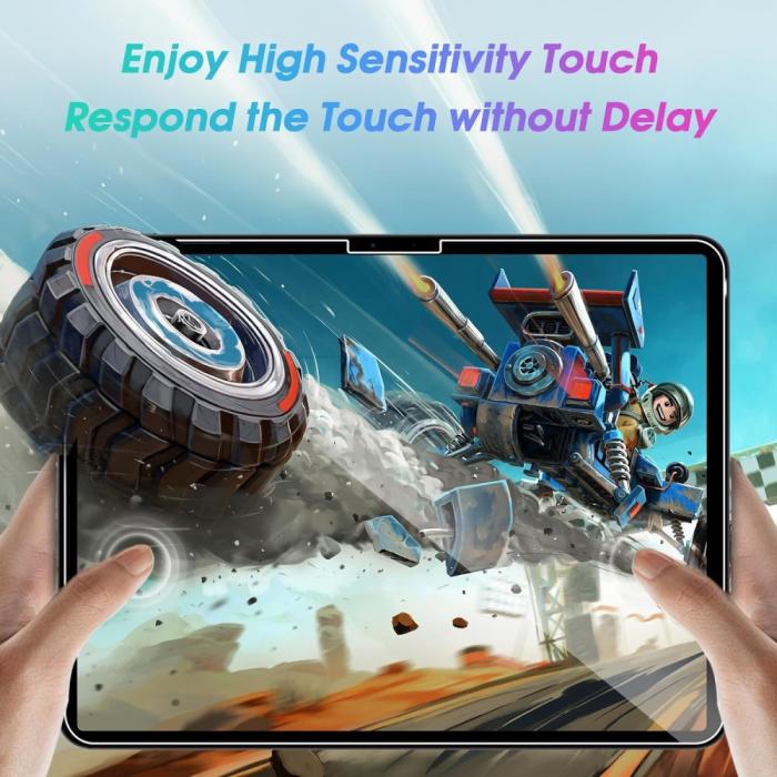 Bild 2, iPad Pro 11 2025/2024 2-PACK Skärmskydd Härdat Glas