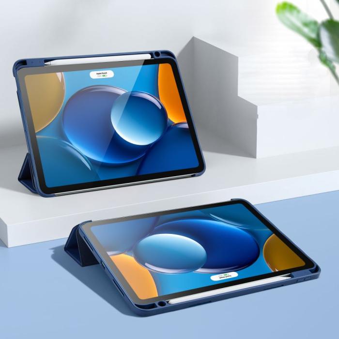 Bild 6, ESR iPad Air 2025-2020 Fodral Rebound Pencil Blue