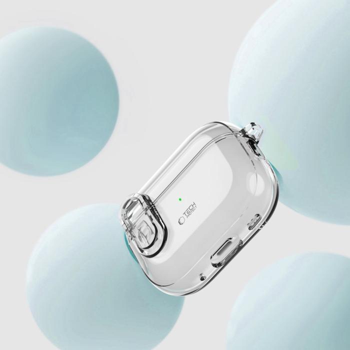 Bild 5, Tech-Protect AirPods Pro 2/1 Skal Slim Hook Transparent