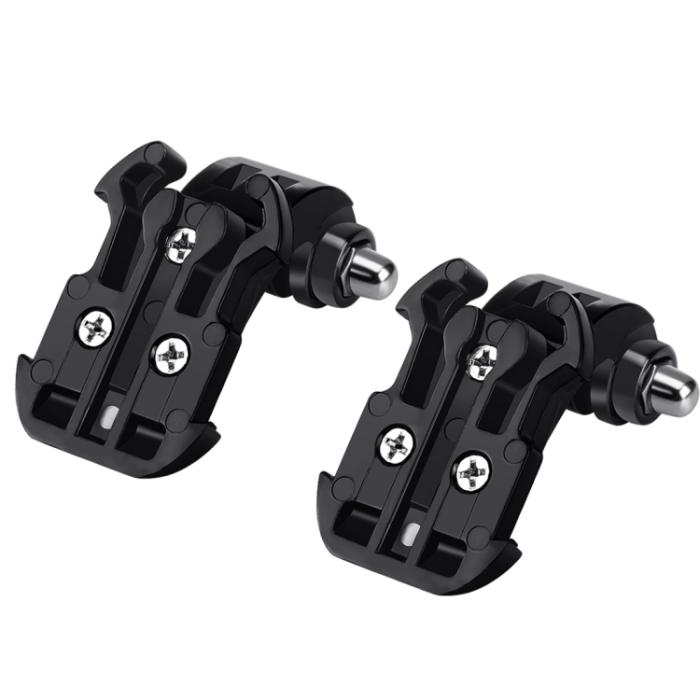 Bild 3, PULUZ 2-PACK J-Hook Snabbfäste För GoPro Svart