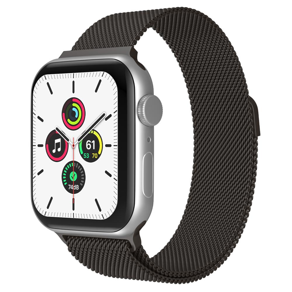 ColorPop Milanese Loop Metall Armband Apple Watch 38/40/41 mm Grå