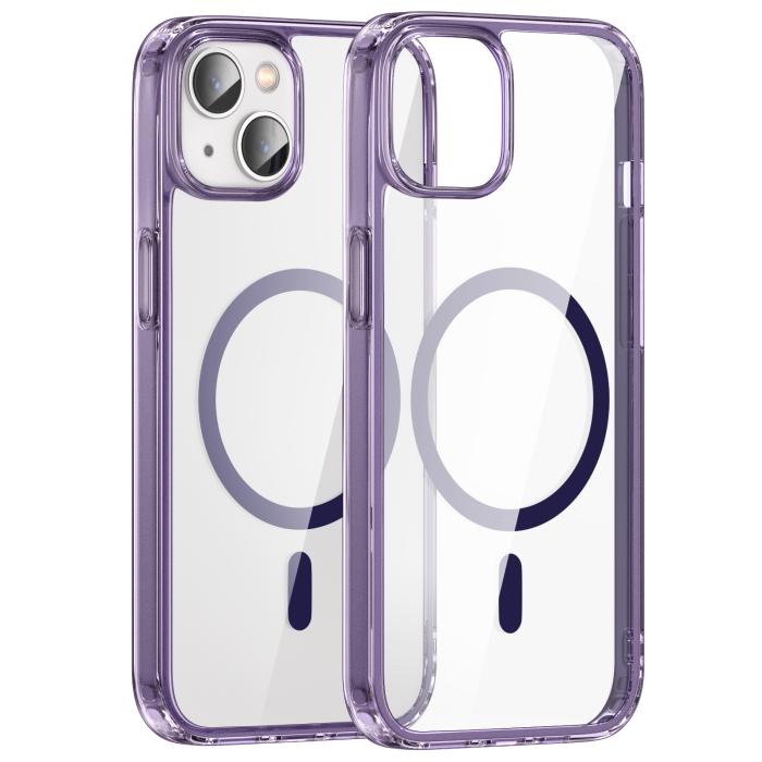 Bild 2, ColorPop iPhone 14 Plus Skal CH MagSafe Transparent/Lila