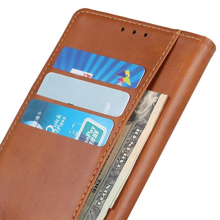 Bild 5, Samsung Galaxy S23 Ultra Fodral Magnetisk Mässing Brun